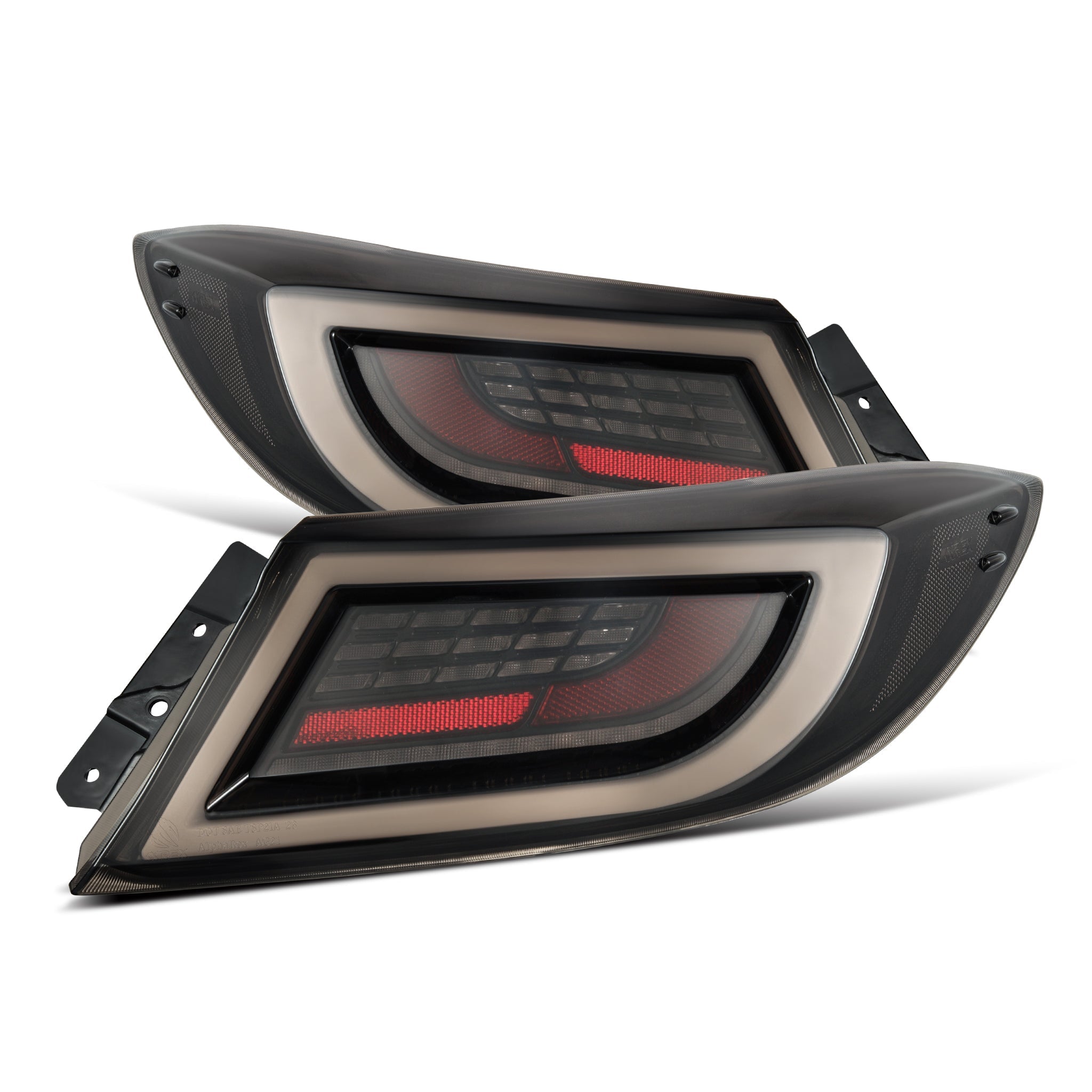 21-26 Toyota GR86/Subaru BRZ LUXX-Series LED Tail Lights Black Smoke