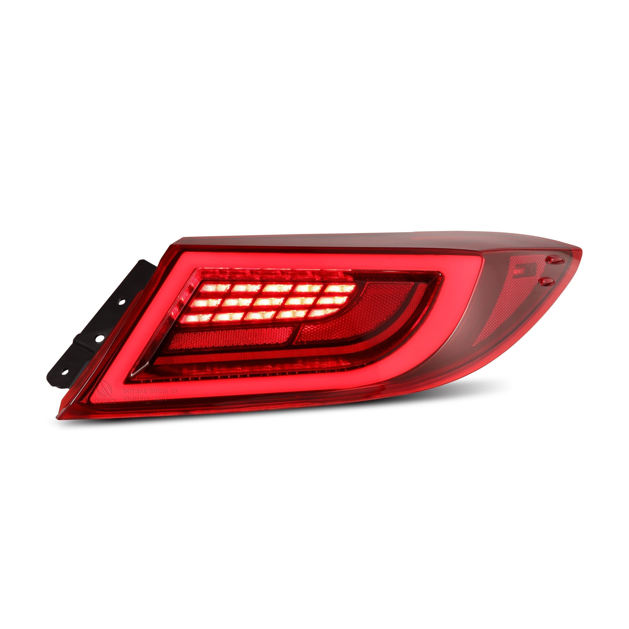 21-26 Toyota GR86/Subaru BRZ LUXX-Series LED Tail Lights Vivid Red
