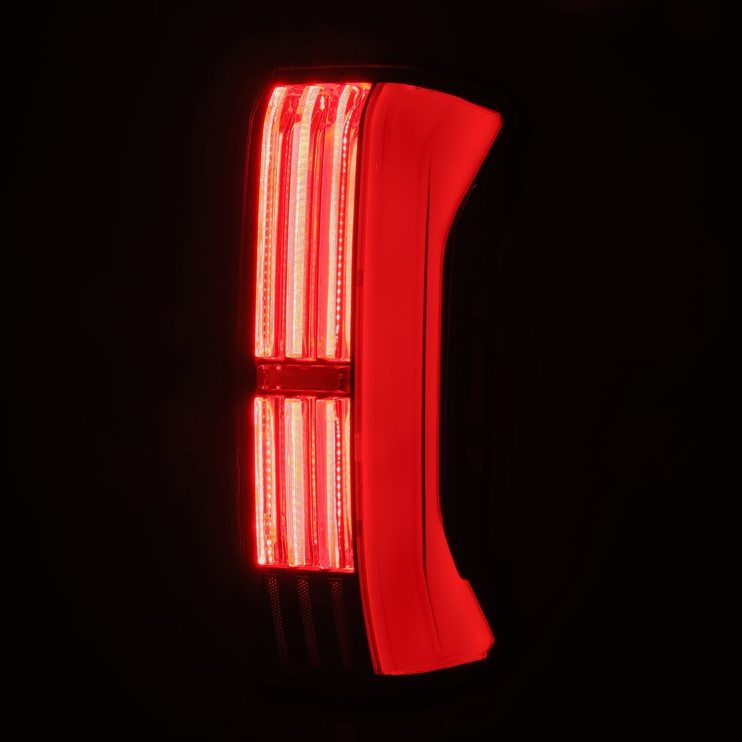 22-26 Toyota Tundra NOVA-Series Prismatic LED Tail Lights Black-Red