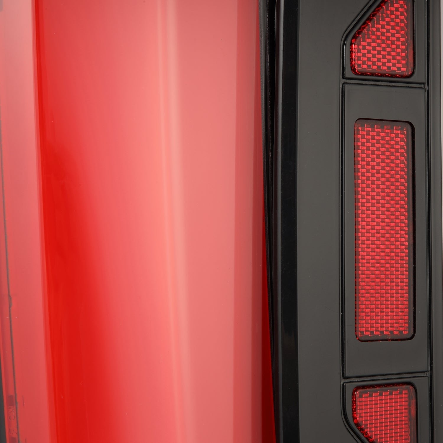 22-26 Toyota Tundra NOVA-Series Prismatic LED Tail Lights Black-Red