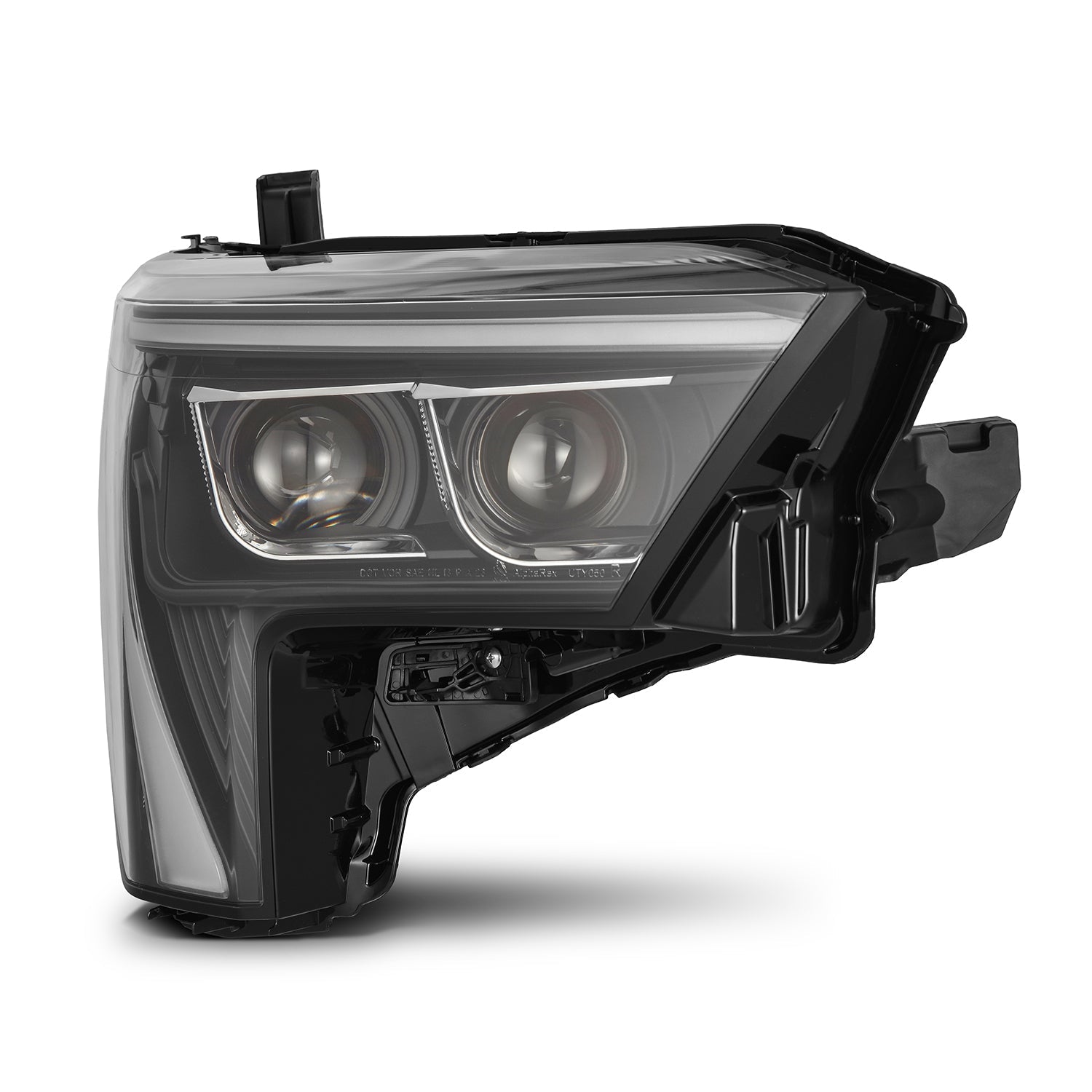 22-26 Toyota Tundra/Sequoia LUXX-Series LED Projector Headlights Black