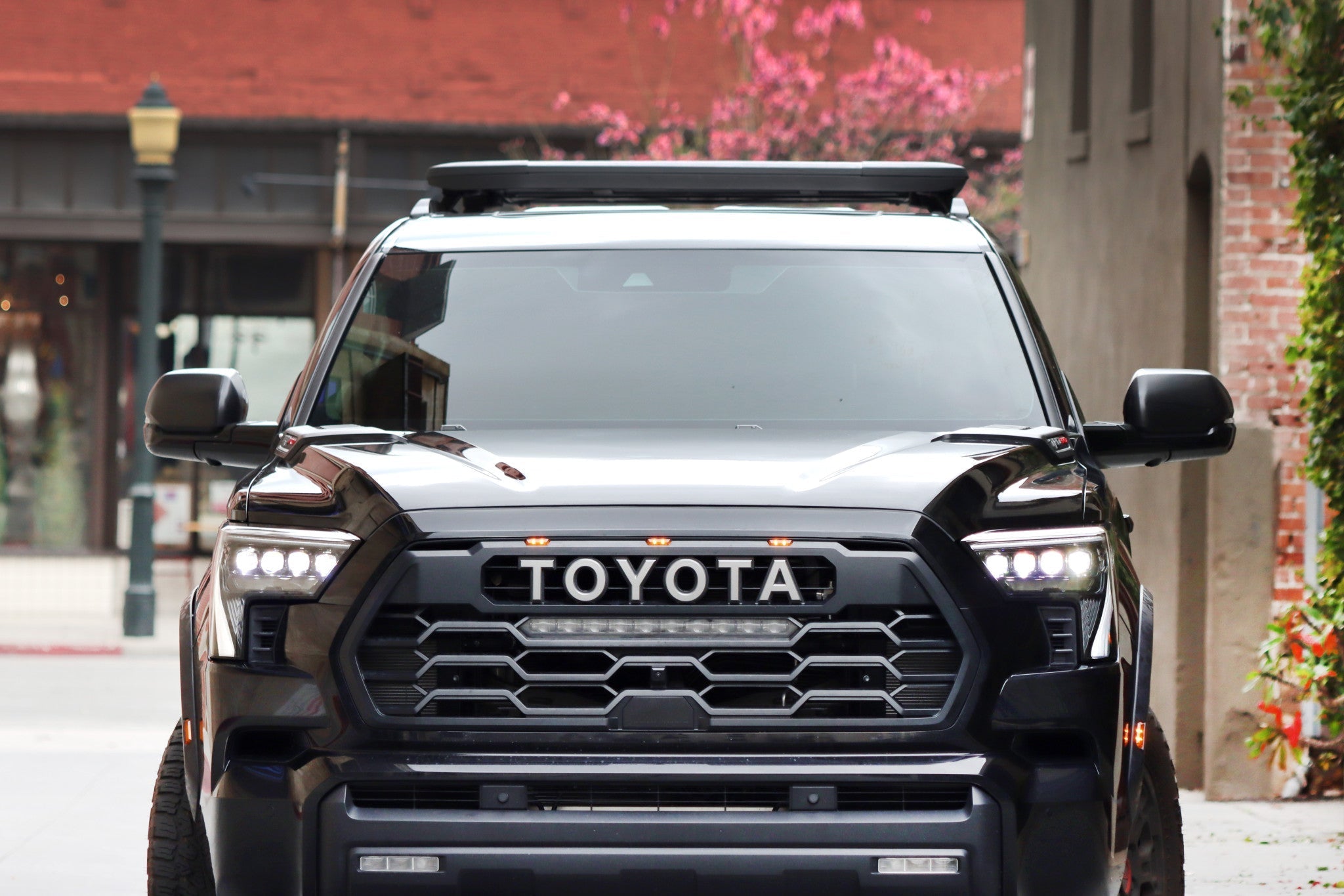 22-26 Toyota Tundra/Sequoia NOVA-Series LED Projector Headlights Alpha-Black