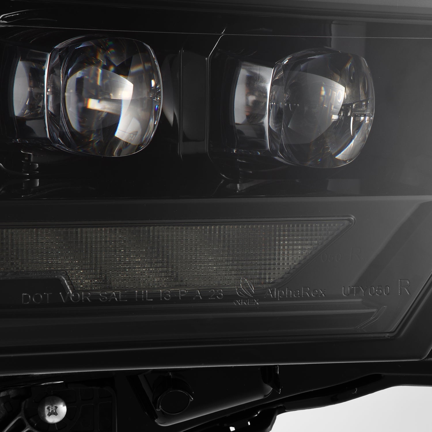 22-26 Toyota Tundra/Sequoia NOVA-Series LED Projector Headlights Alpha-Black