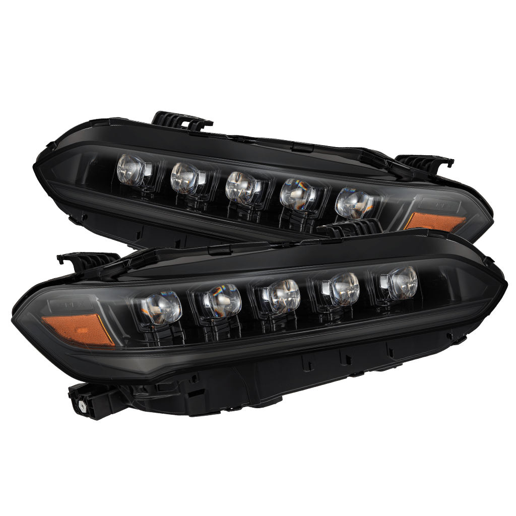 22-26 Honda Civic NOVA-Series LED Projector Headlights Alpha-Black