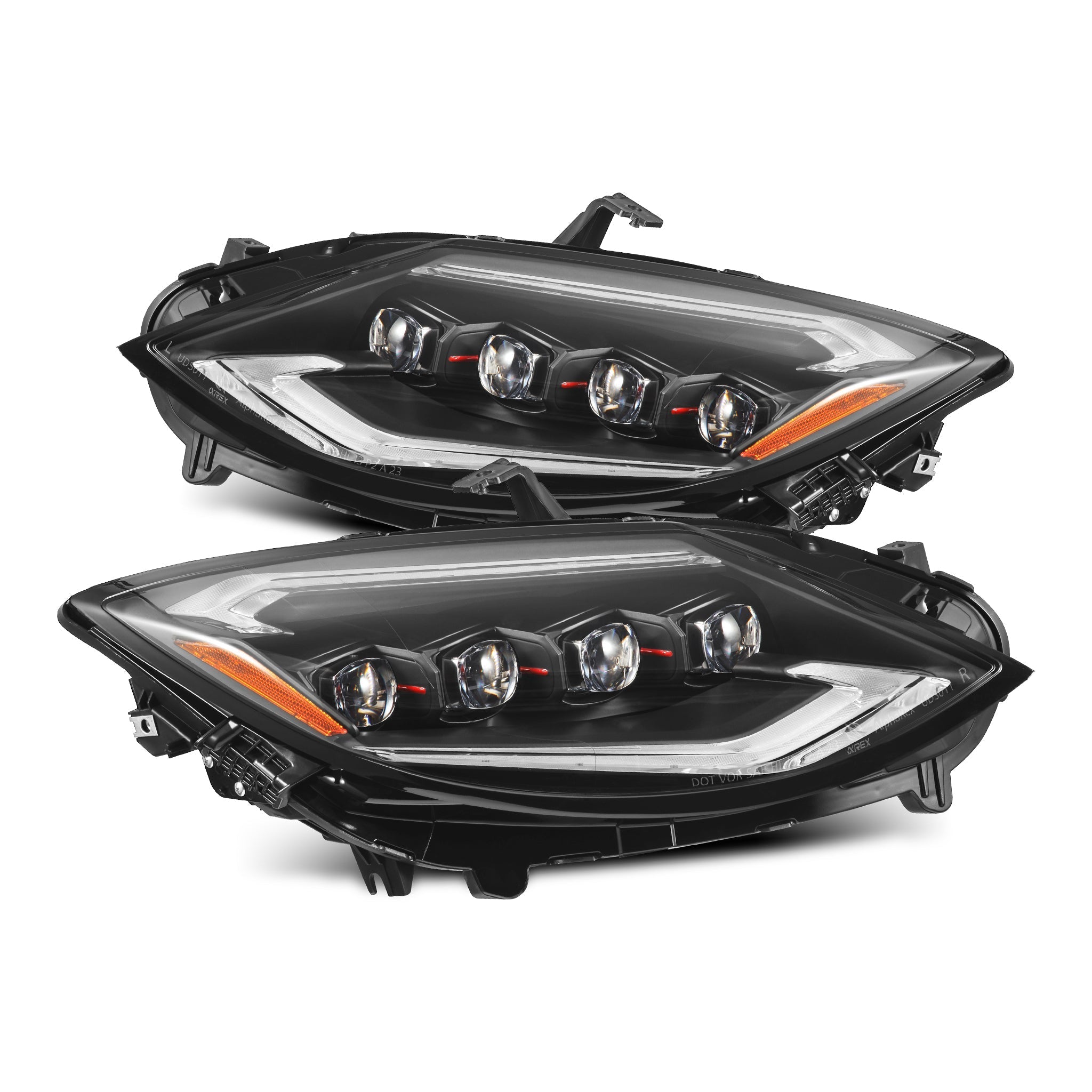 23-26 Nissan Z NOVA-Series LED Projector Headlights Black