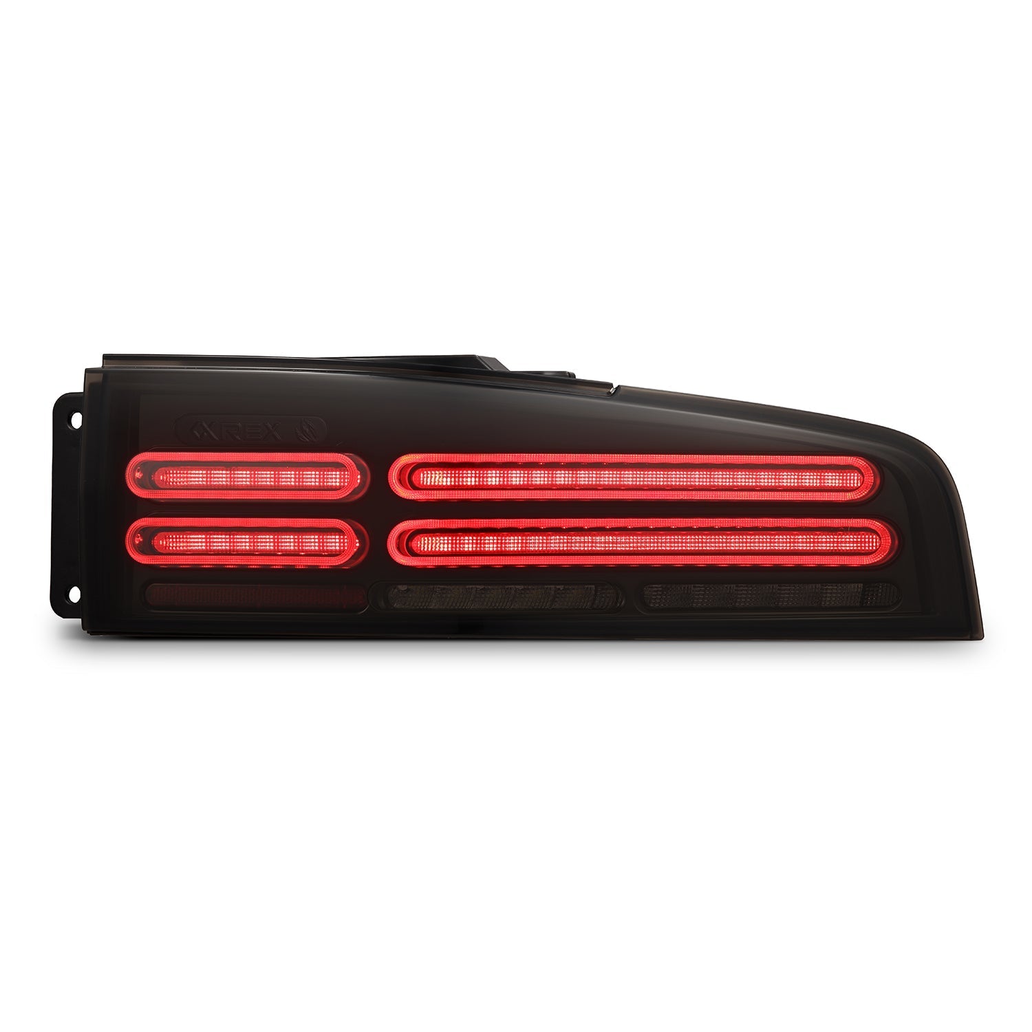 23-26 Nissan Z Quad-Loop Style NOVA-Series Prismatic LED Tail Lights Alpha-Black