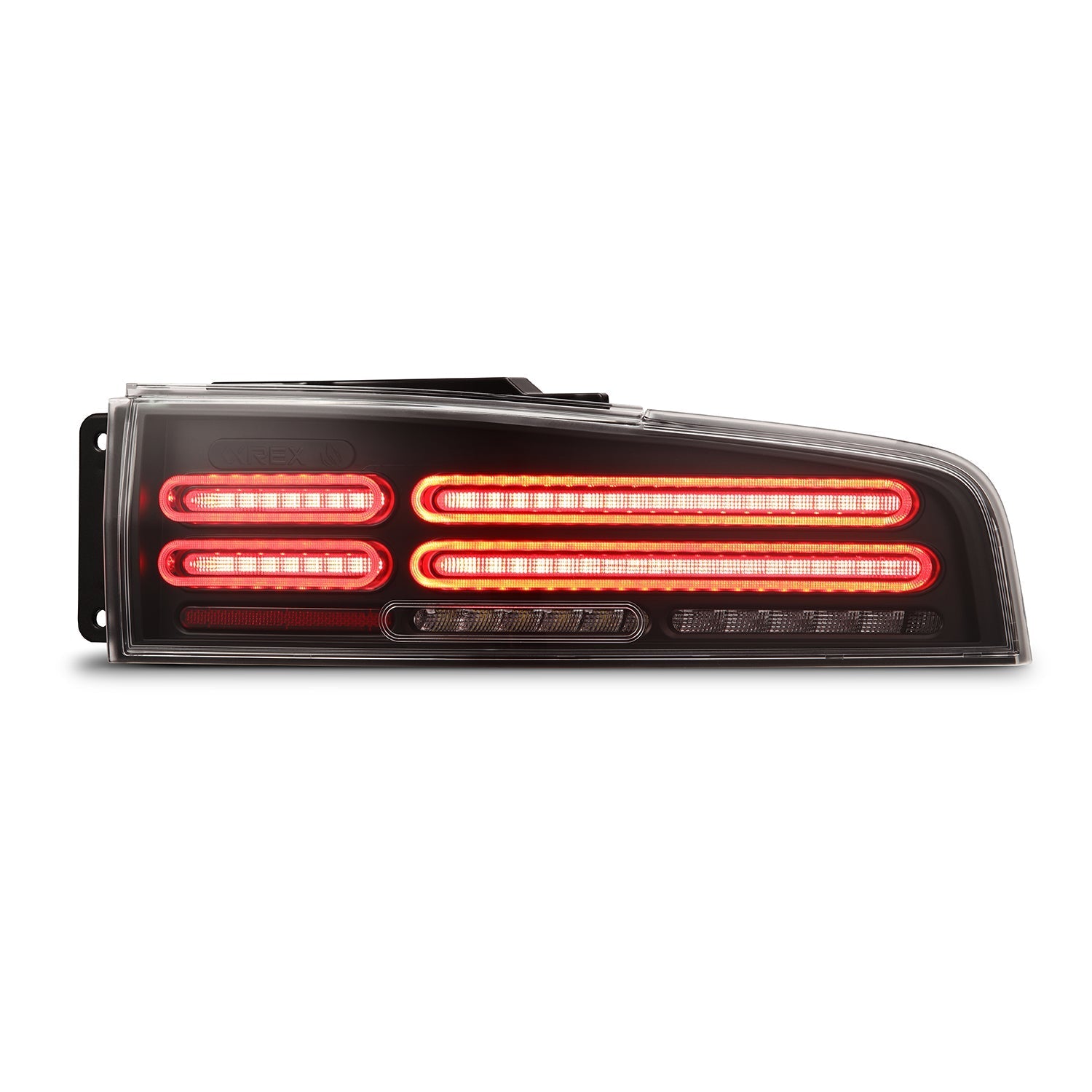 23-26 Nissan Z Quad-Loop Style NOVA-Series Prismatic LED Tail Lights Black