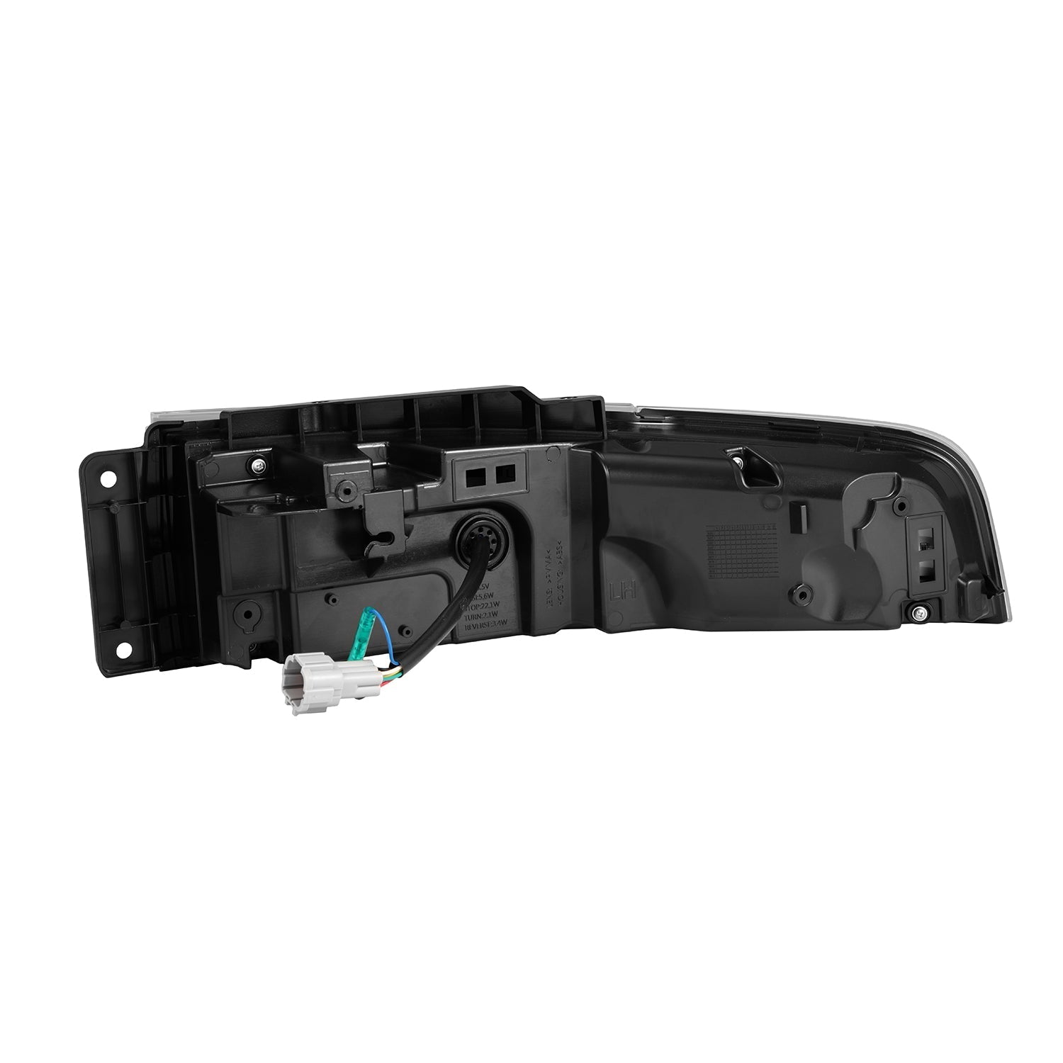 23-26 Nissan Z Twin-Loop Style NOVA-Series Prismatic LED Tail Lights Alpha-Black