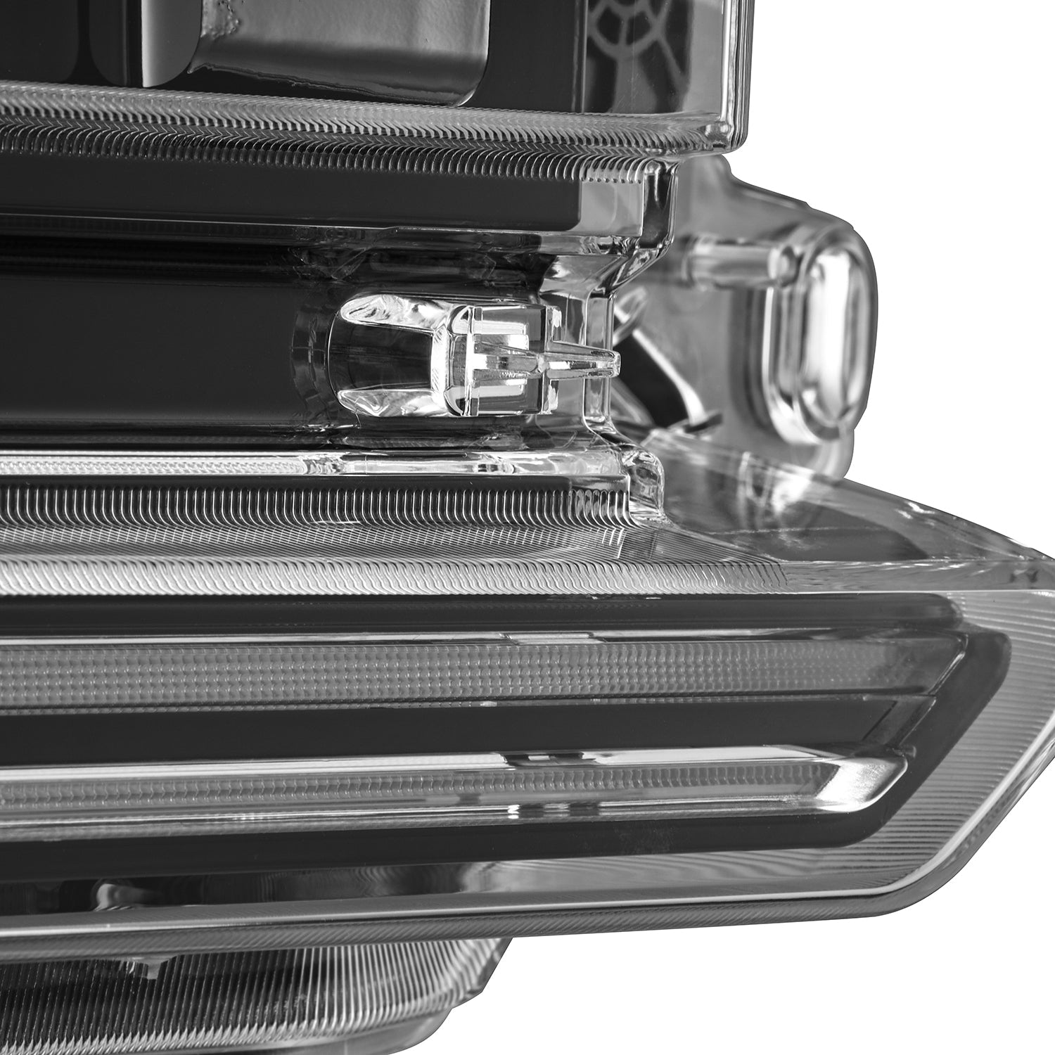 23-26 Ford Super Duty NOVA-Series LED Projector Headlights Alpha-Black