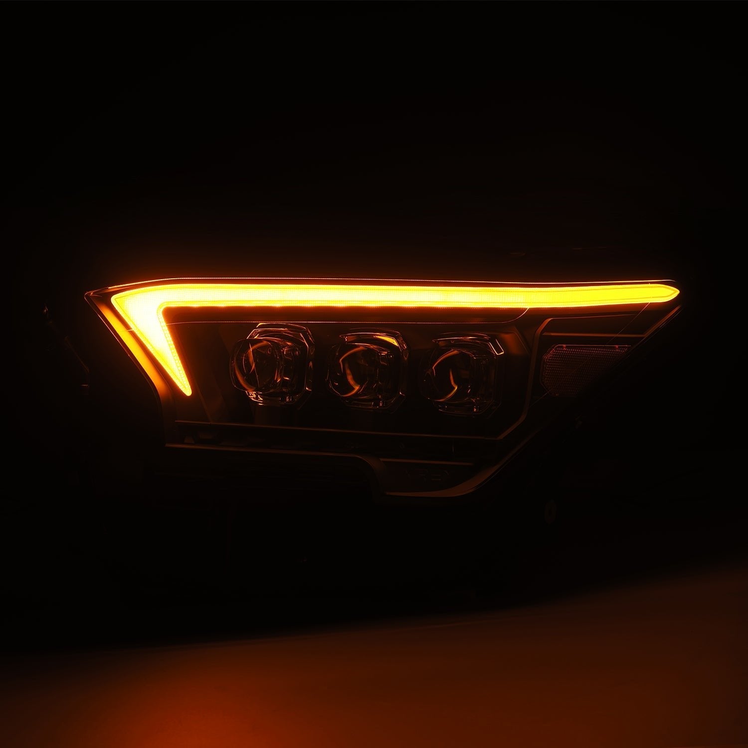 24-26 Toyota Tacoma /25-up 4Runner OG-Style NOVA-Series LED Projector Headlights Black