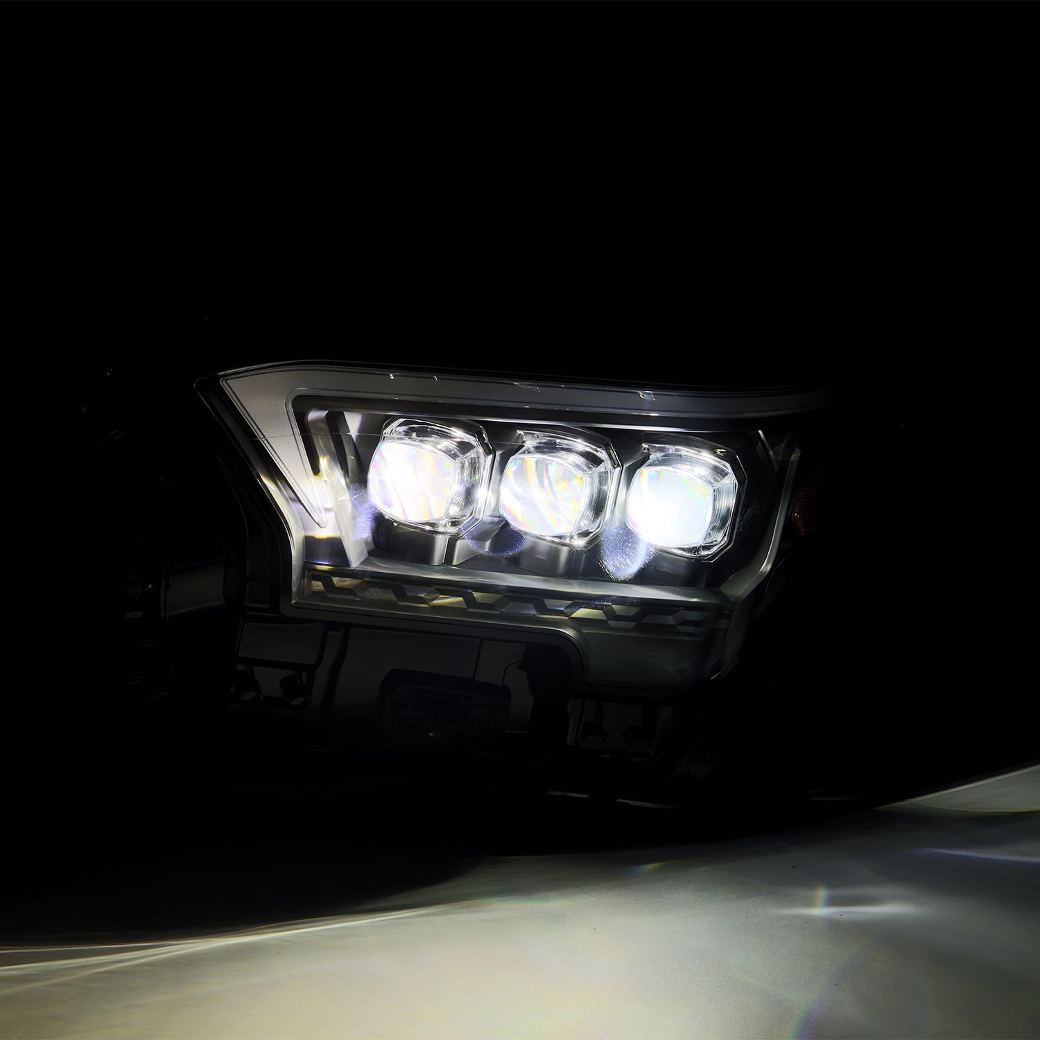 24-26 Toyota Tacoma /25-up 4Runner OG-Style NOVA-Series LED Projector Headlights Black