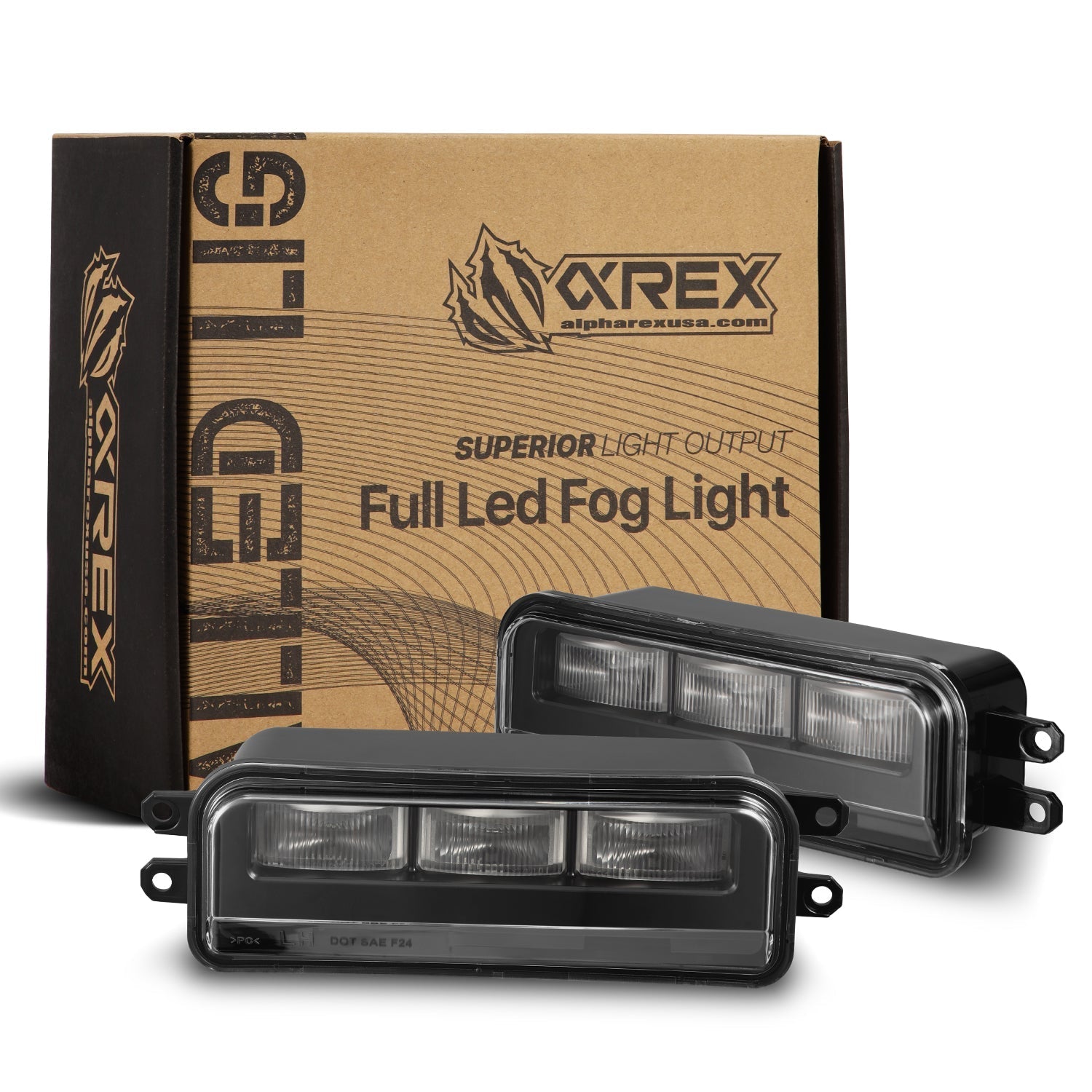 24-26 Toyota Tacoma / 22-26 Tundra/Sequoia / 25-26 4Runner DoubleTap Dual Color LED Projector Fog Lights