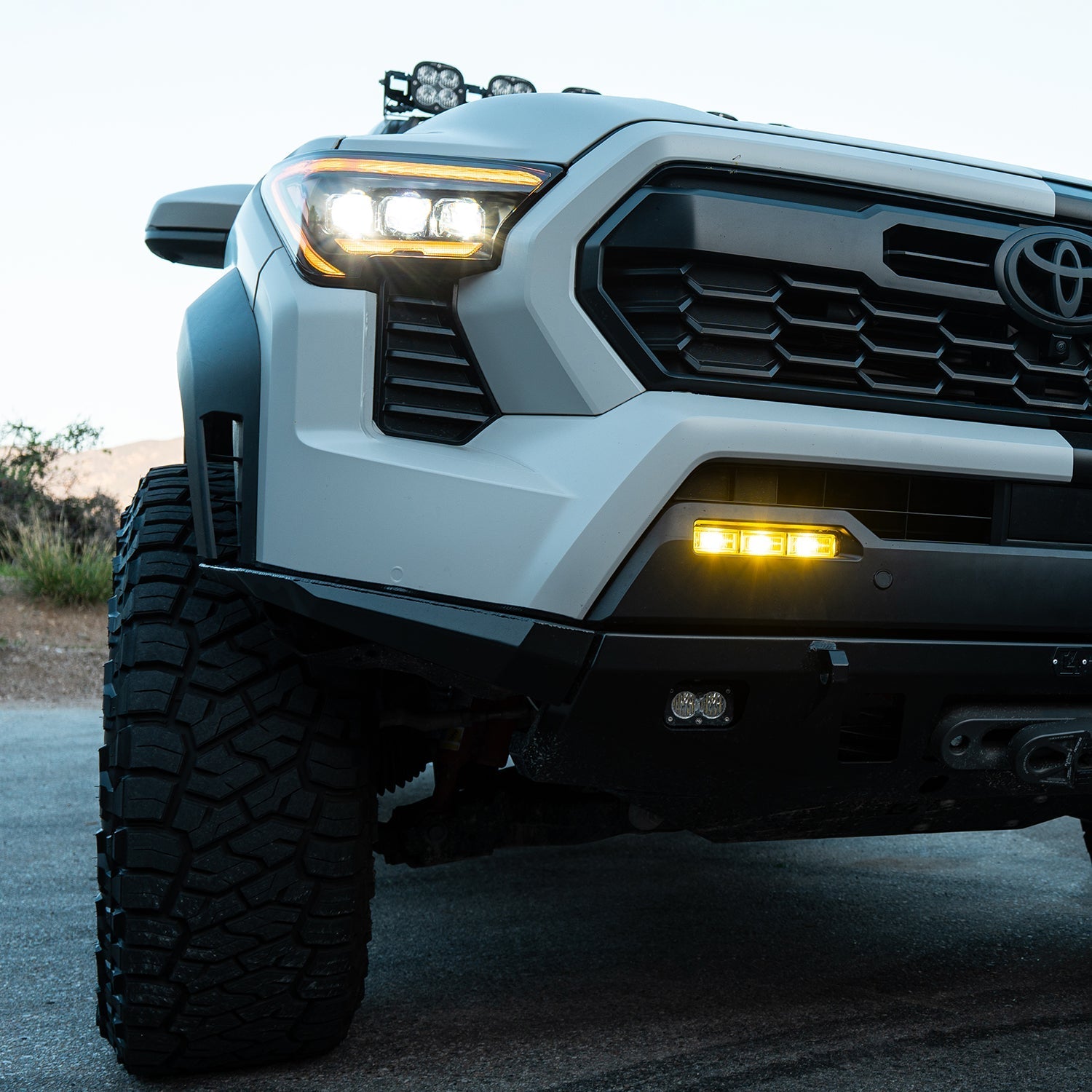 24-26 Toyota Tacoma / 22-26 Tundra/Sequoia / 25-26 4Runner DoubleTap Dual Color LED Projector Fog Lights