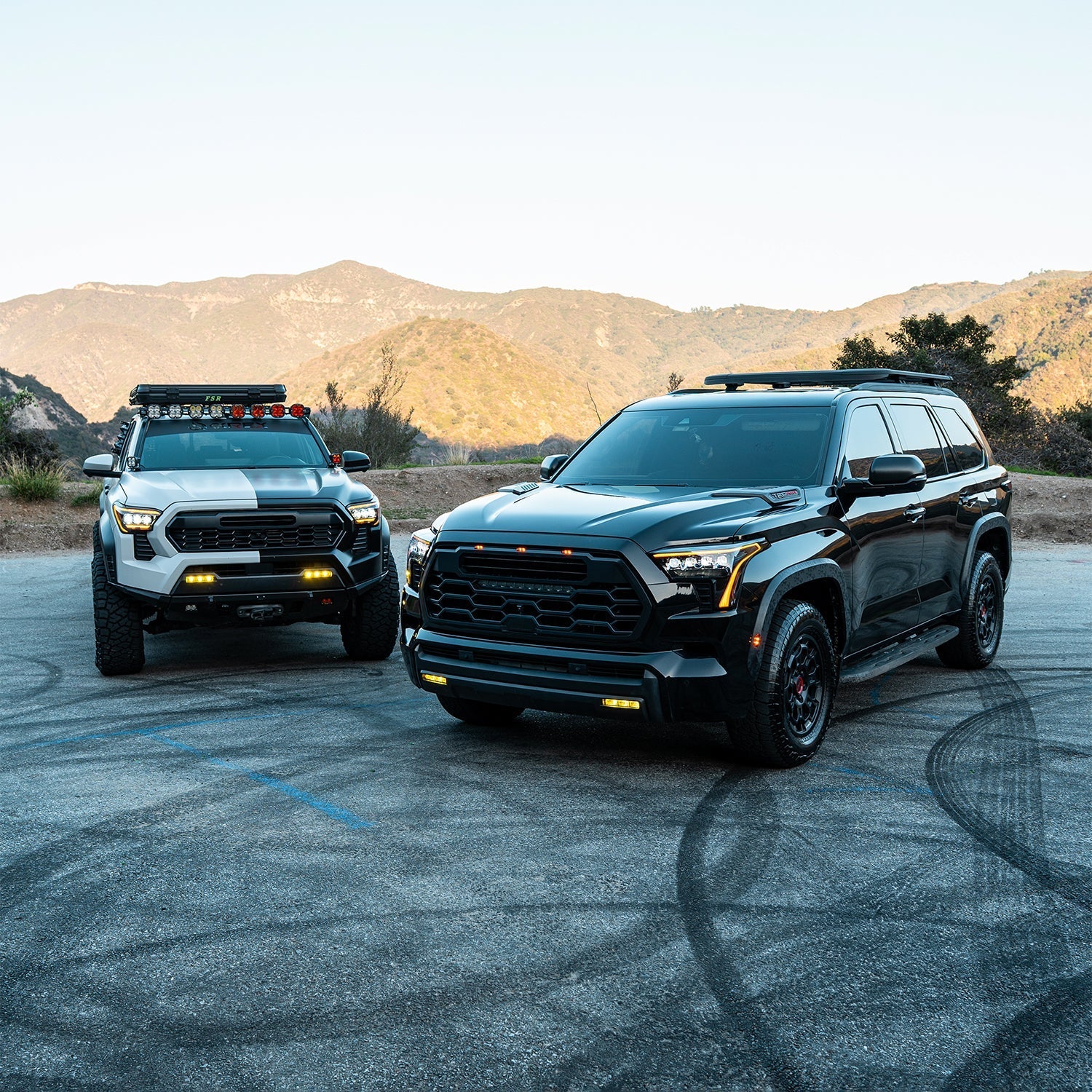 24-26 Toyota Tacoma / 22-26 Tundra/Sequoia / 25-26 4Runner DoubleTap Dual Color LED Projector Fog Lights
