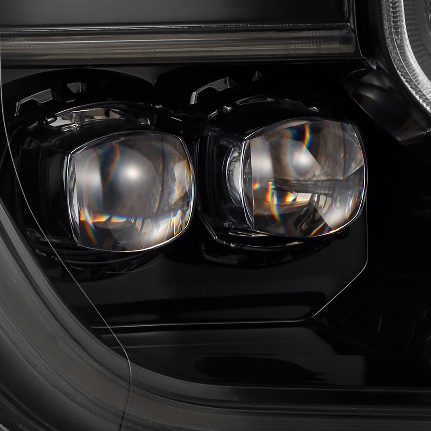 24-26 Ford Ranger / Ranger Raptor NOVA-Series LED Projector Headlights Alpha-Black