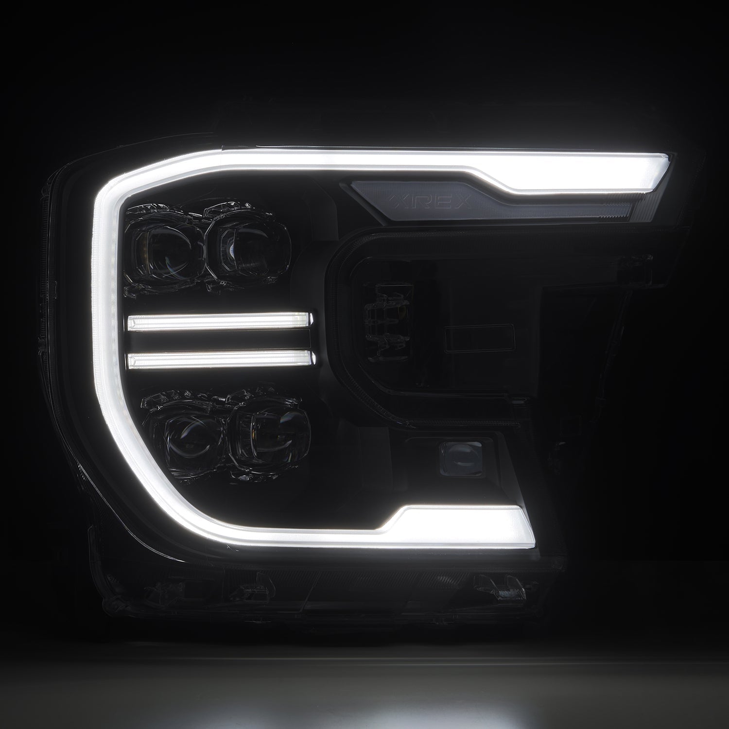 24-26 Ford Ranger / Ranger Raptor NOVA-Series LED Projector Headlights Black