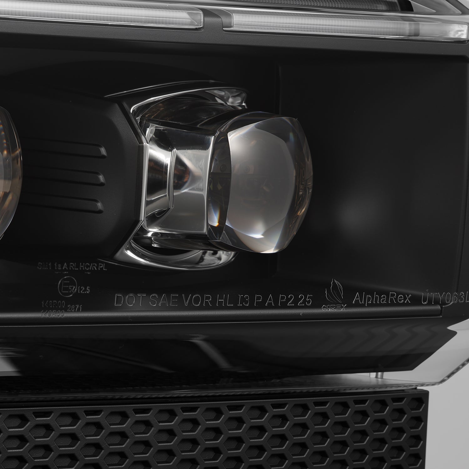 24-26 Toyota Land Cruiser NOVA-Series LED Projector Headlights Black