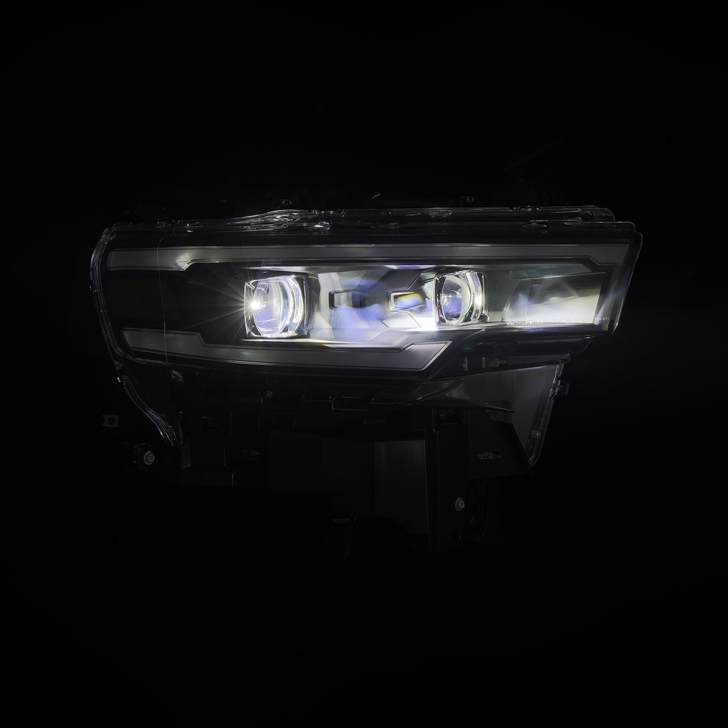 25-26 Ram 1500 LUXX-Series LED Projector Headlights Black
