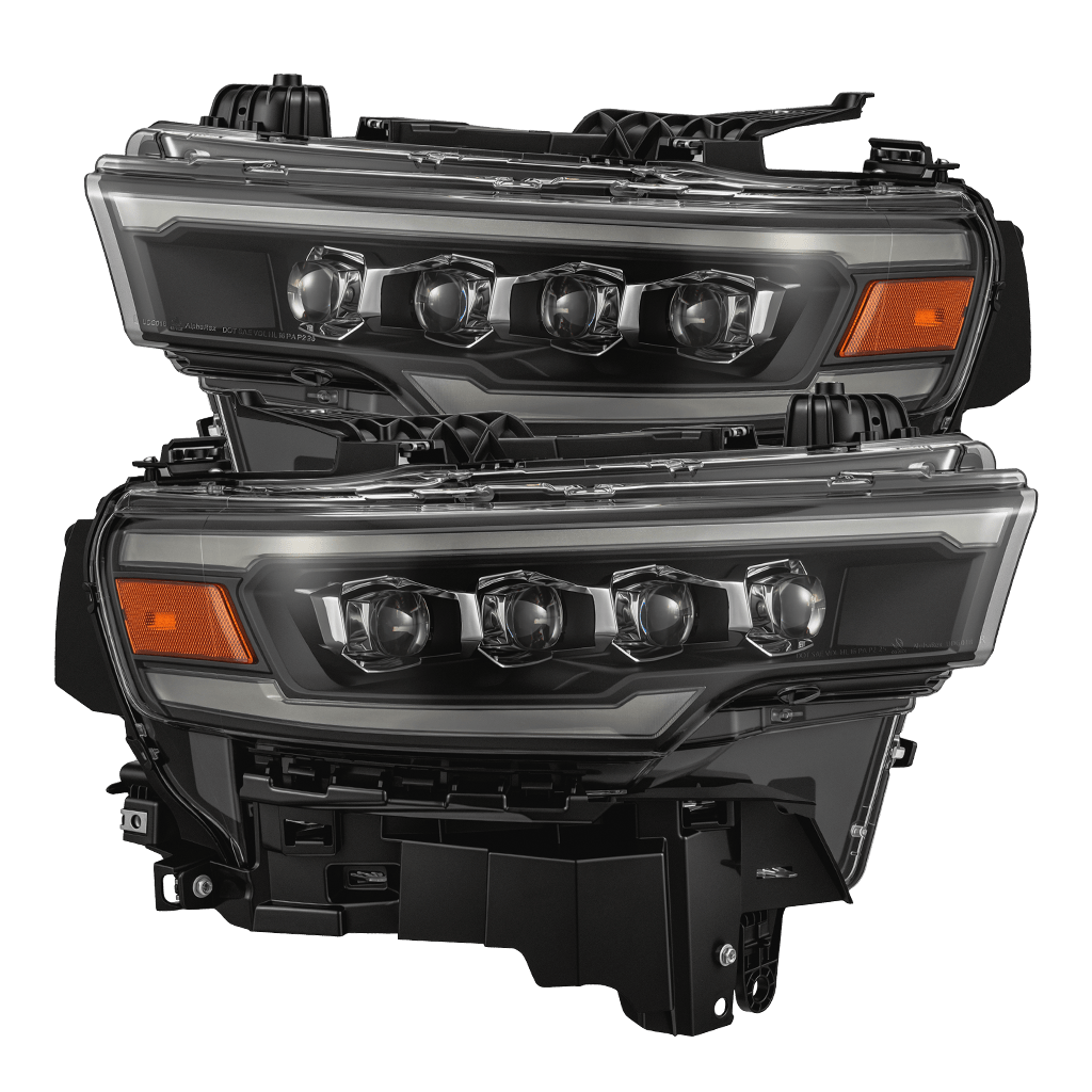 25-26 Ram 1500 NOVA-Series LED Projector Headlights Black