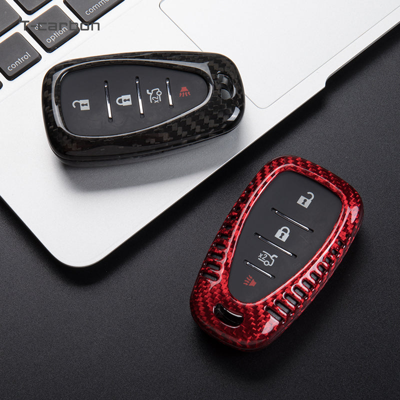 Chevrolet Carbon Fiber Key Cover – Camaro / Malibu / Traverse