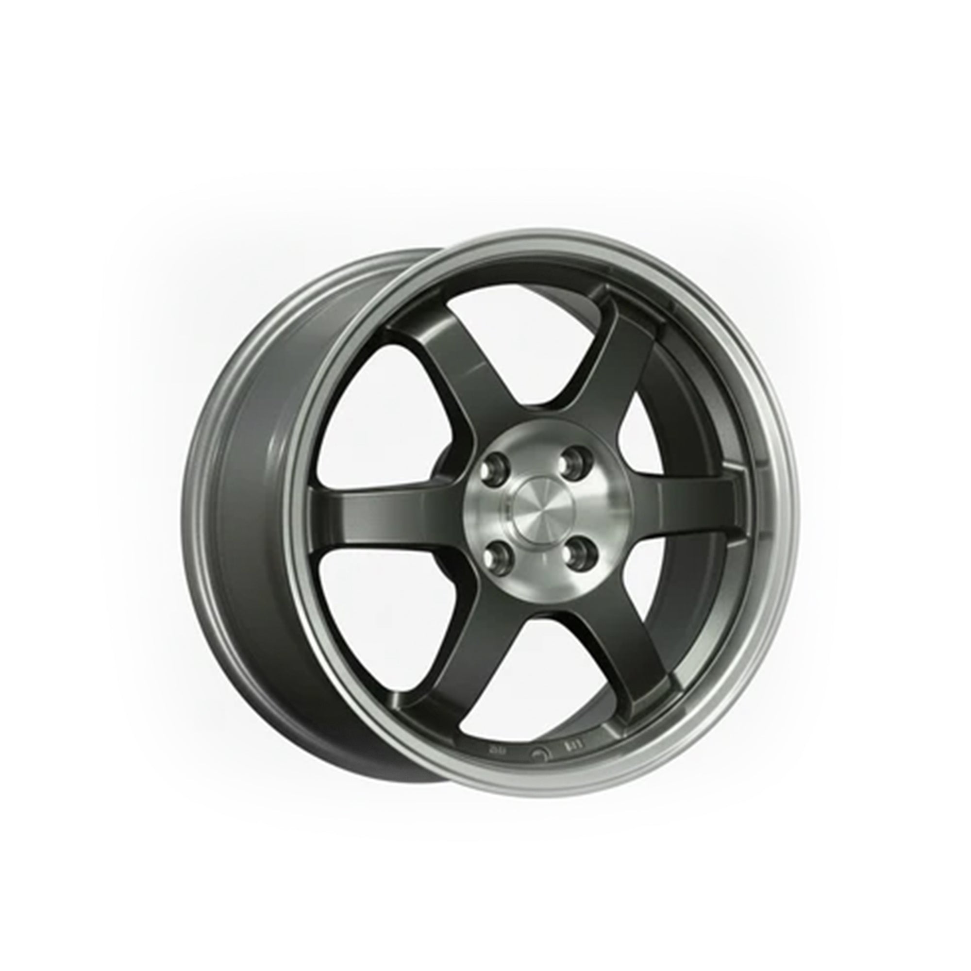 WWC 509 | 6-Spoke Motorsport Flow-Form Wheel – Gun Gray Machine