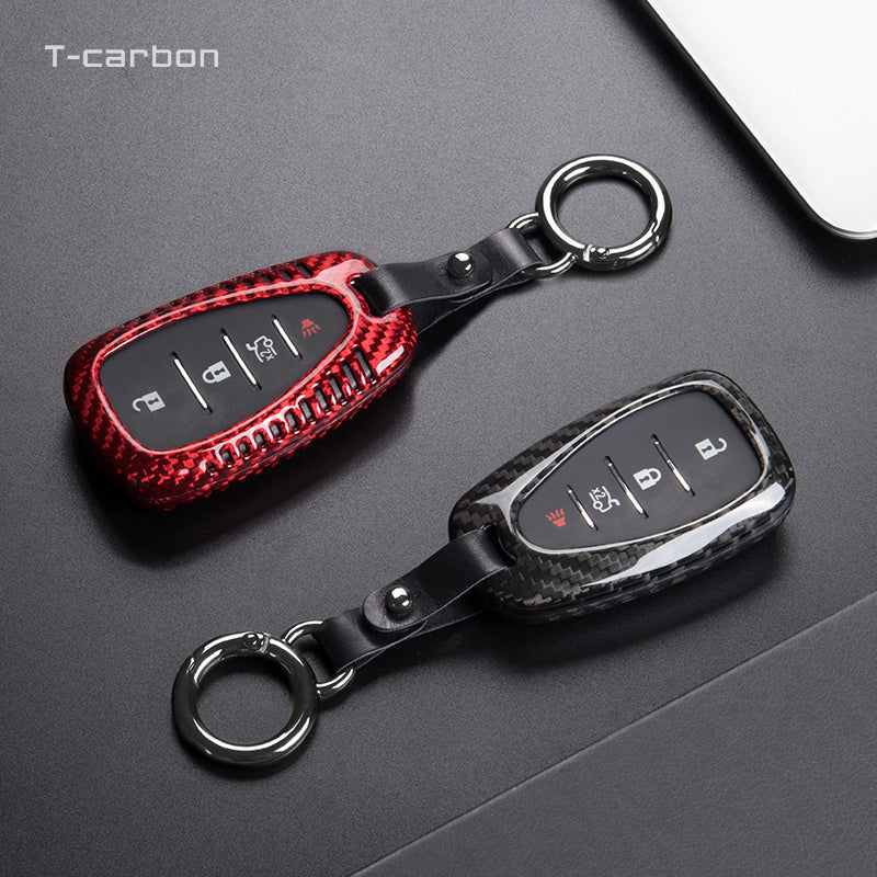 Chevrolet Carbon Fiber Key Cover – Camaro / Malibu / Traverse