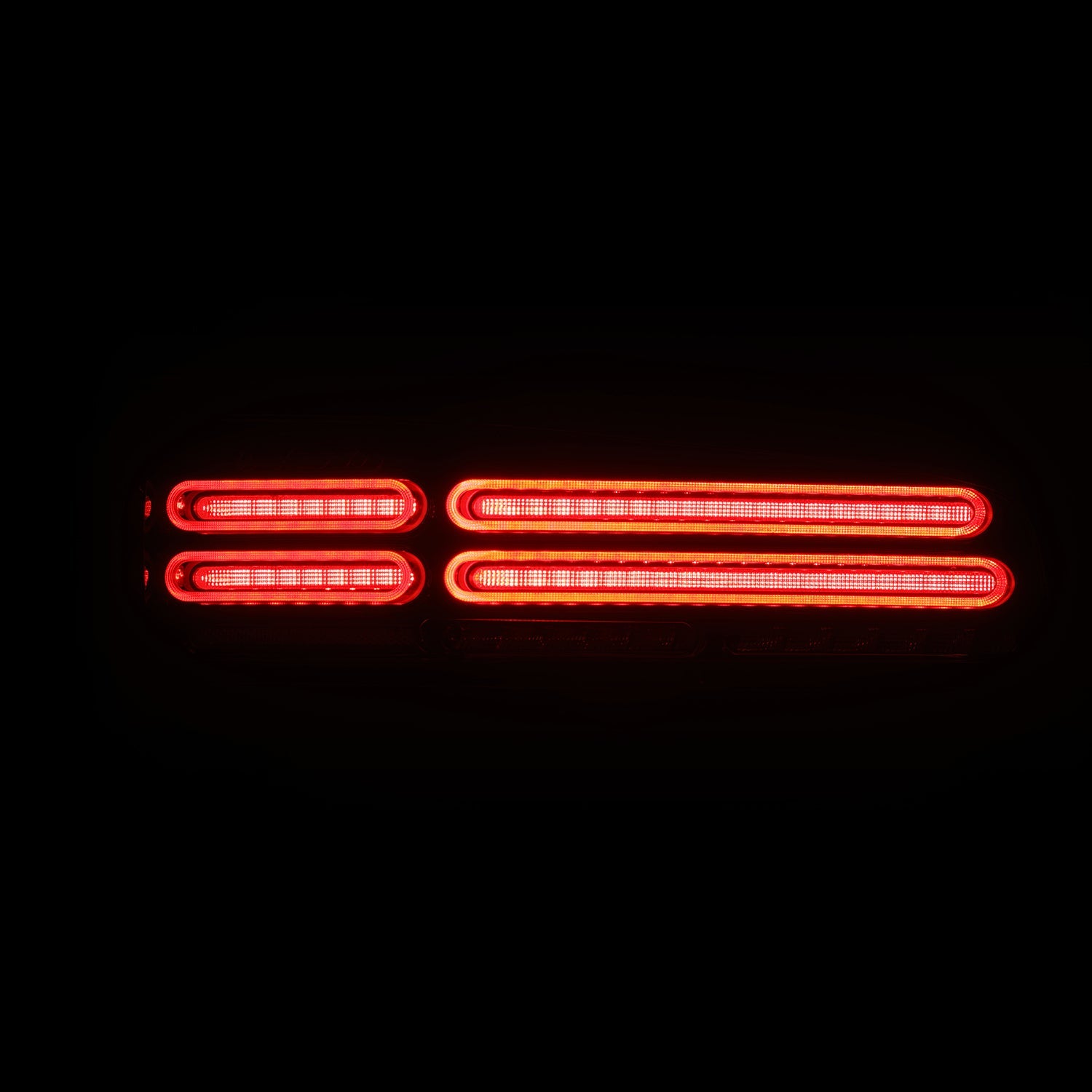 23-26 Nissan Z Quad-Loop Style NOVA-Series Prismatic LED Tail Lights Alpha-Black