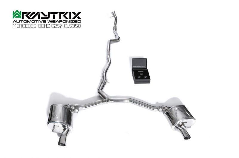 Armytrix Stainless Steel Valvetronic Cat Back Exhaust System Mercedes E350 W213 18+/CLS350 C257 18+