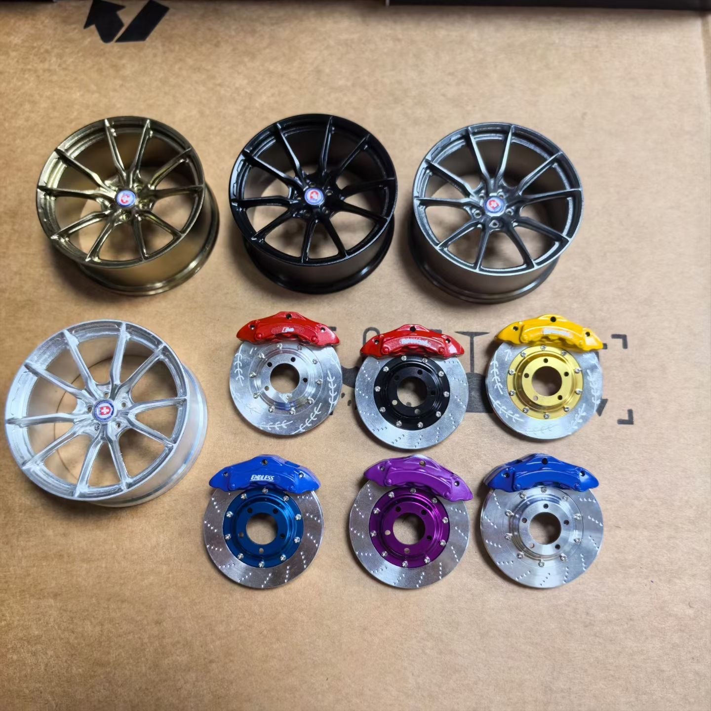 Miniature Wheel Custom Mini Wheel & Brake Air Freshener