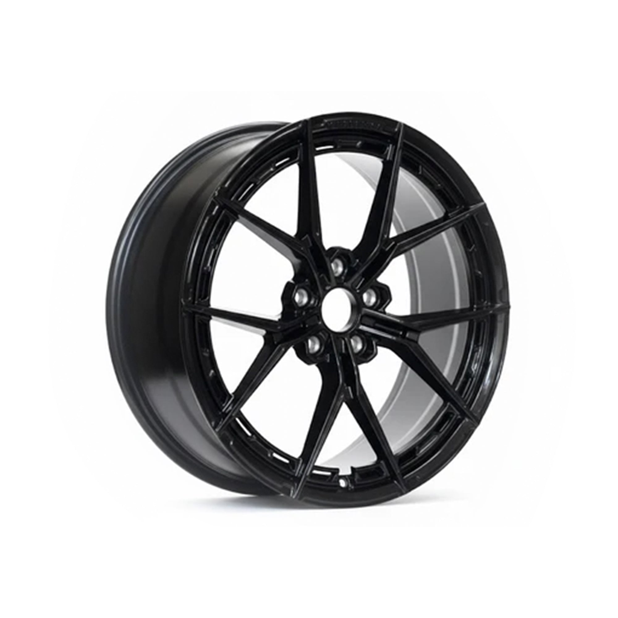 WWC VFX | Split-Spoke Flow-Form Wheel – Gloss Black