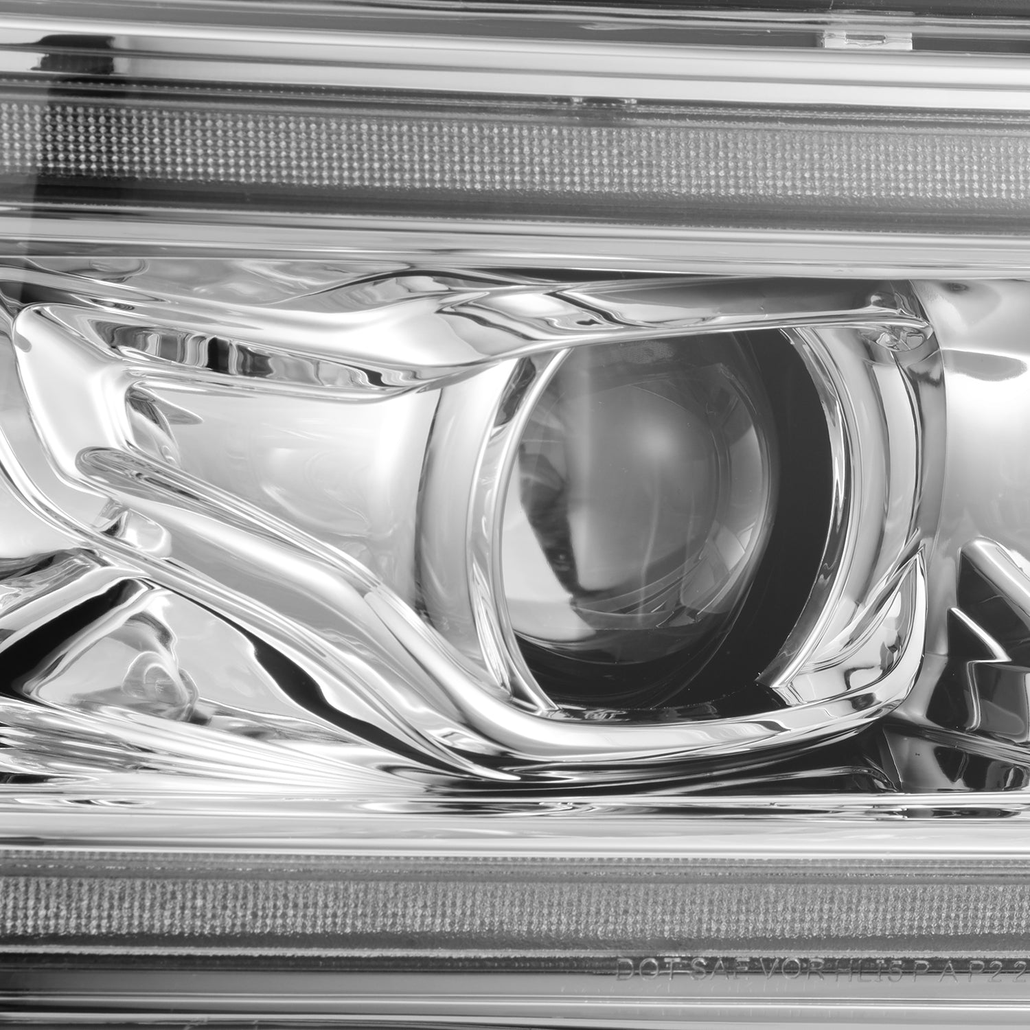 94-01 Dodge Ram 1500/94-02 Ram 2500/3500 LUXX-Series LED Headlights Chrome