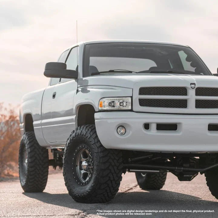 94-01 Dodge Ram 1500/94-02 Ram 2500/3500 LUXX-Series LED Headlights Chrome