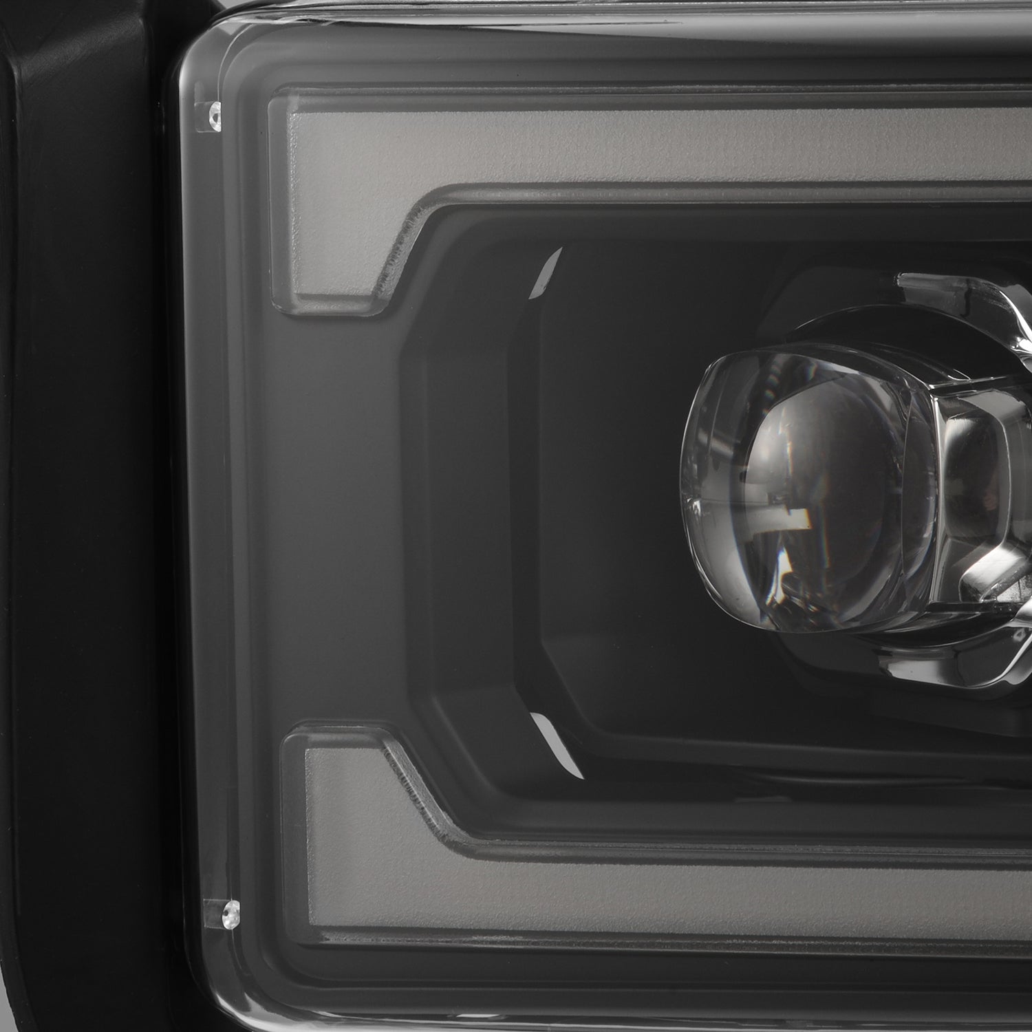 94-01 Dodge Ram 1500/94-02 Ram 2500/3500 NOVA-Series LED Headlights Black