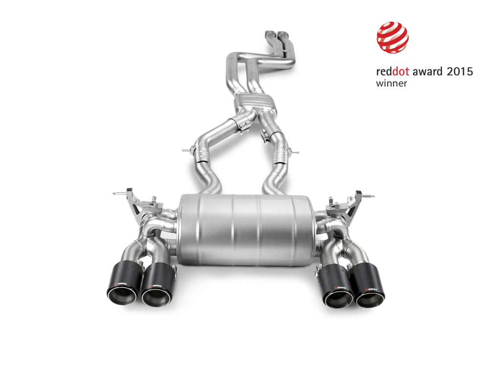 Akrapovic Link Pipe Set (Titanium) for M3 (F80) and M4 (F82)