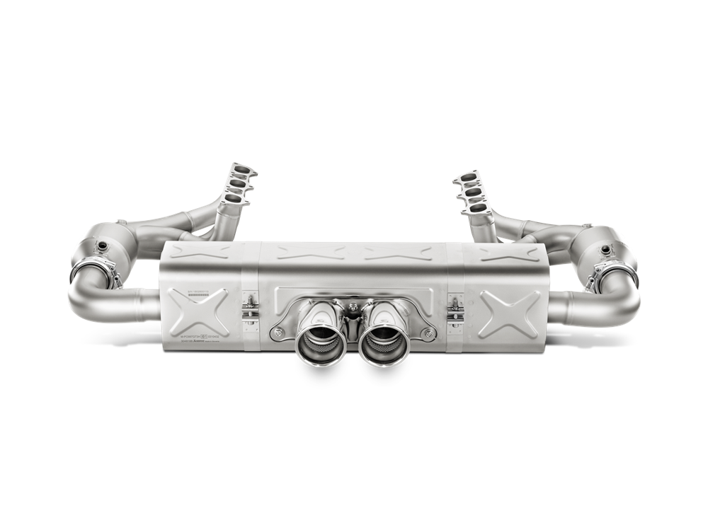 Akrapovic Evolution Race Header Set (Titanium) for Porsche 991.2 GT3/RS