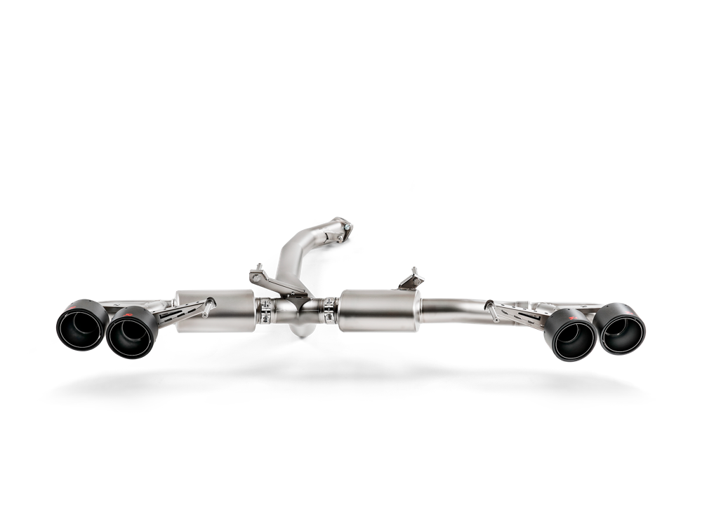 Akrapovic Slip-On Line (Titanium) for Nissan GT-R R35 without Tailpipes