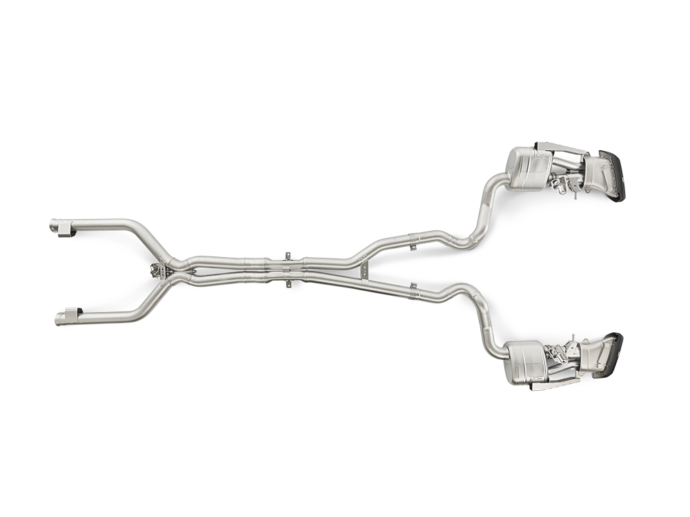 Akrapovic Evolution Line (Titanium) for Mercedes C63 Estate/Sedan (S205/W205)
