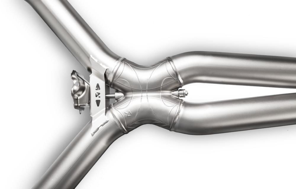 Akrapovic Evolution Line (Titanium) for Mercedes C63 Coupe (C205)