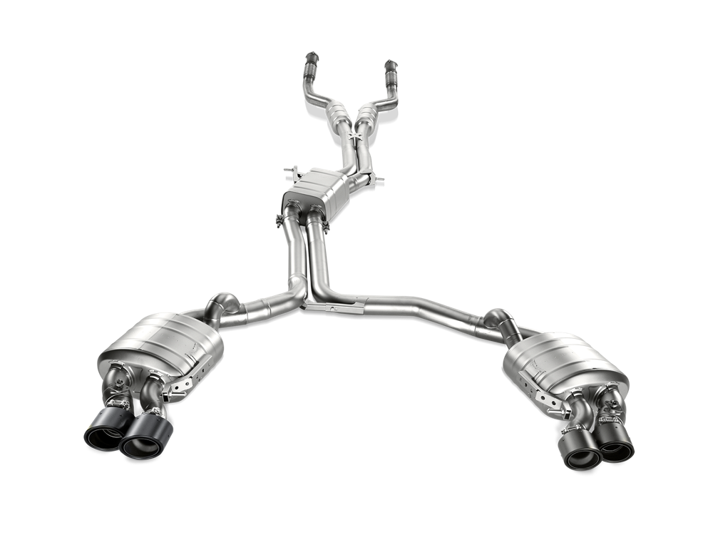 Akrapovic Evolution Line (Titanium) for Audi C7 S7 Sportback