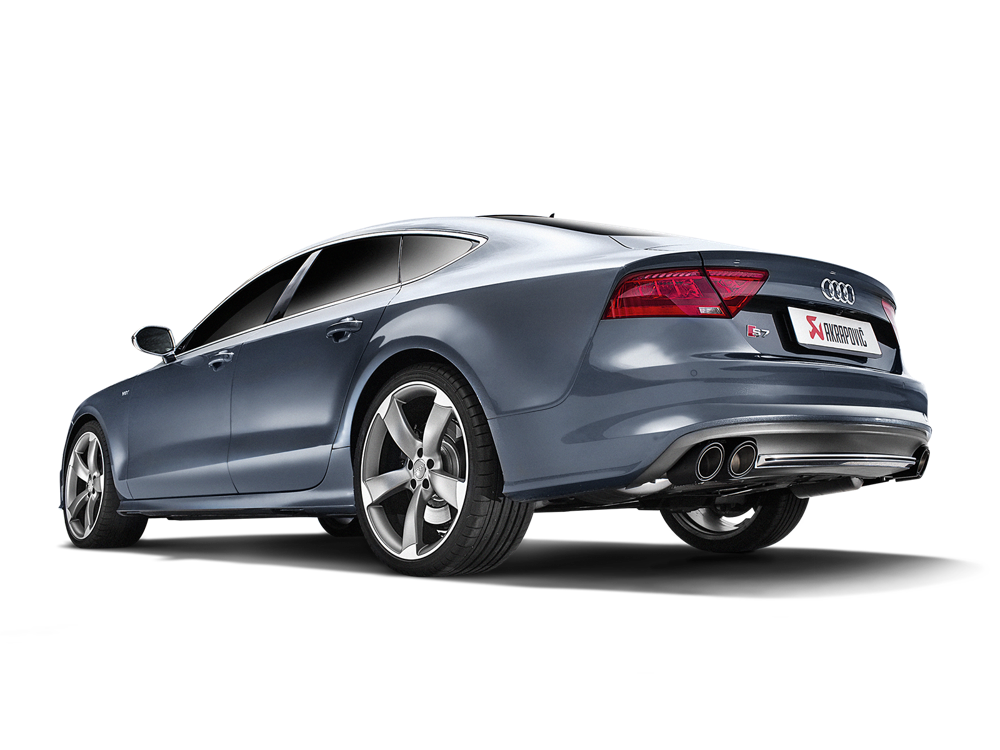 Akrapovic Evolution Line (Titanium) for Audi C7 S7 Sportback