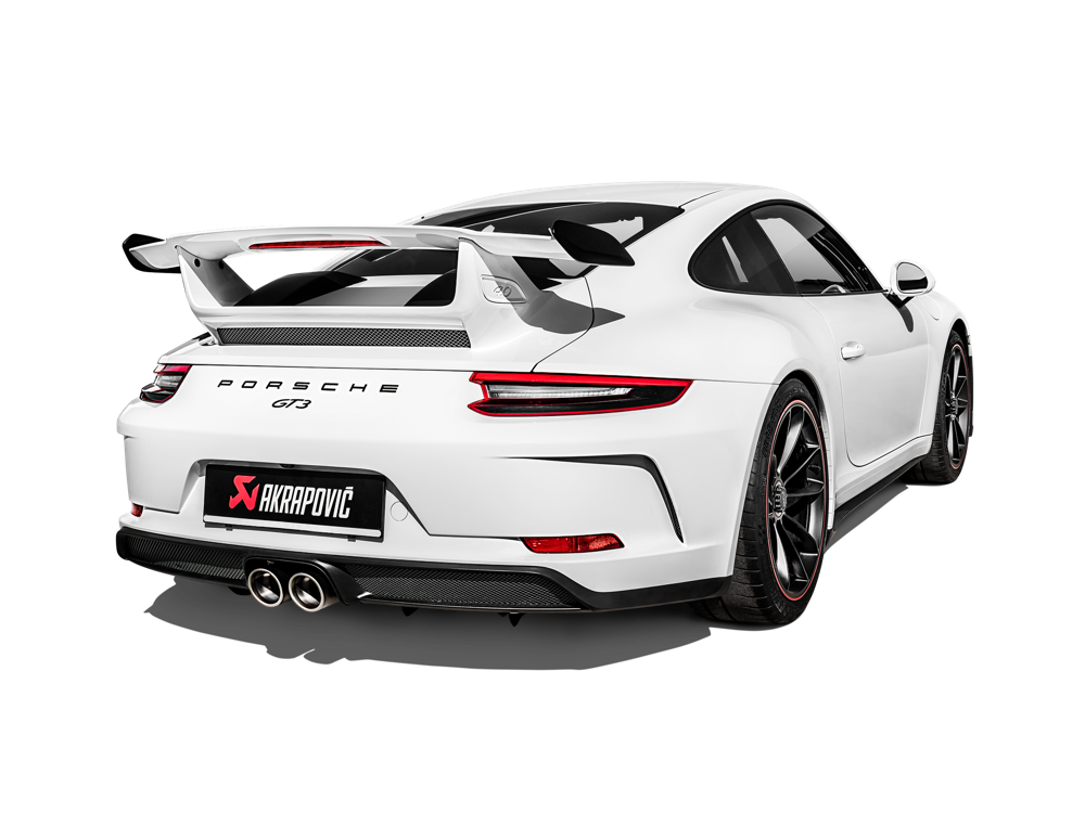 Akrapovic Slip-On Line (Titanium) for Porsche 911 GT3 / GT3 Touring / GT3 RS (991.2)