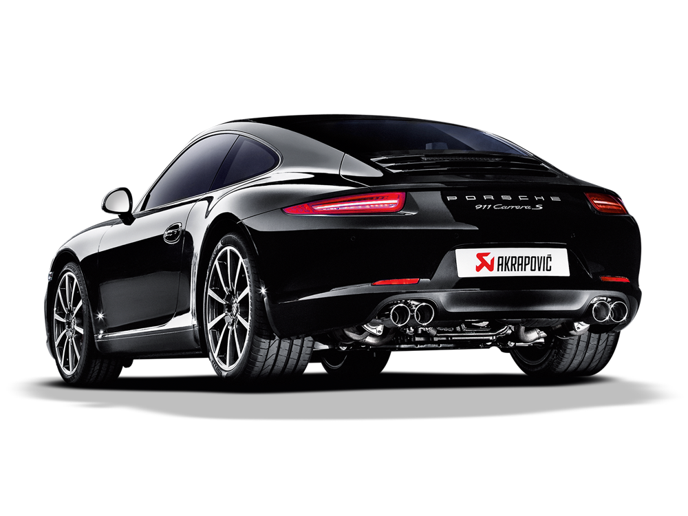 Akrapovic Slip-On Line (Titanium) for Porsche Carrera /S/4/4S/GTS (991)