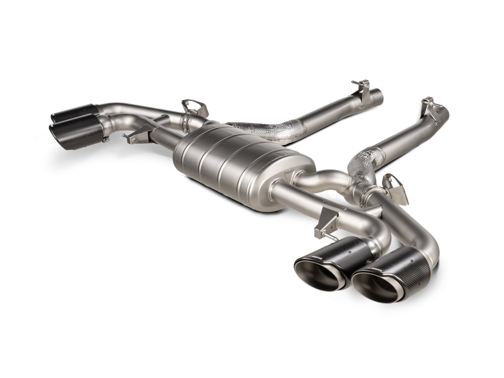 Akrapovic Slip-On Line (Titanium) for 2021+ OPF BMW X5M / X6M / Competition (F95, F95)
