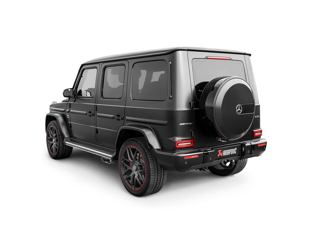 Akrapovic Evolution Line (Titanium) for Non OPF Mercedes W463a G63 FL with Sound Kit