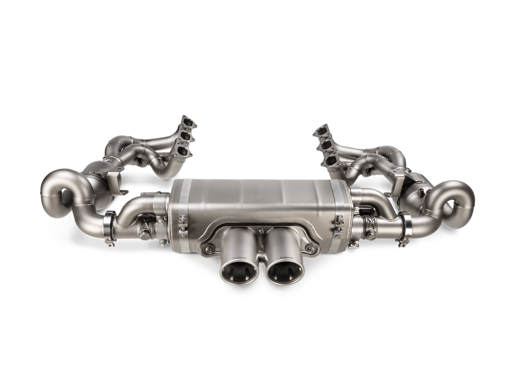 Akrapovic Slip-On Race Line (Titanium) for Porsche 992.1 992.2 GT3