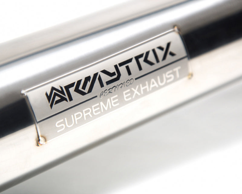 Armytrix Stainless Steel Valvetronic Cat Back Exhaust System Audi TT 8J 2WD 06-14