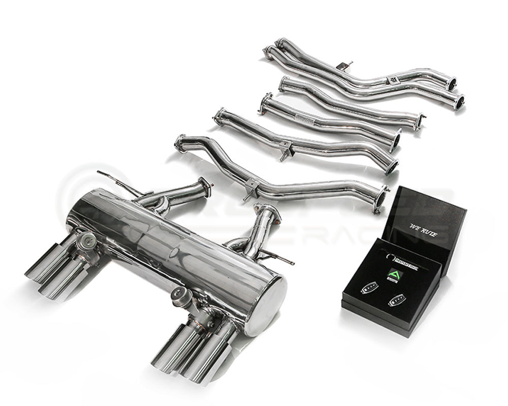 Armytrix Stainless Steel Valvetronic Cat Back Exhaust System - Wireless Valvetronic control BMW M3 F80/M4 F82/F83 incl. Competition 14-19