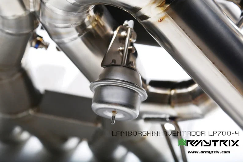 Armytrix Titanium Valvetronic Cat Back Exhaust System Lamborghini Aventador LP700-4/LP720-4/LP750-4 11-17