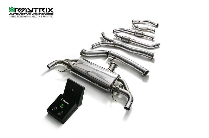 Armytrix Stainless Steel Valvetronic Cat Back Exhaust System Mercedes GLC43/GLC400/GLC450 X253/C253 16+