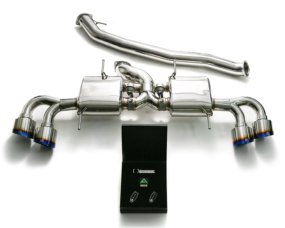 Armytrix Stainless Steel Valvetronic Cat Back Exhaust System (90mm) Nissan GT-R R35 07+
